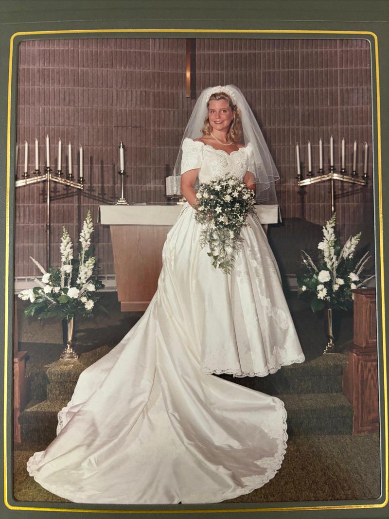 What a beautiful bride